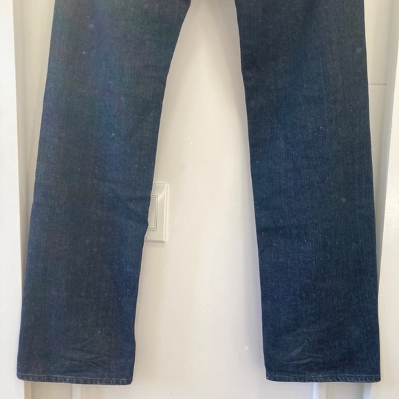 GUESS Jeans Rebel Straight Leg Dark Blue Denim Size 31 x 32 - Picture 11 of 14